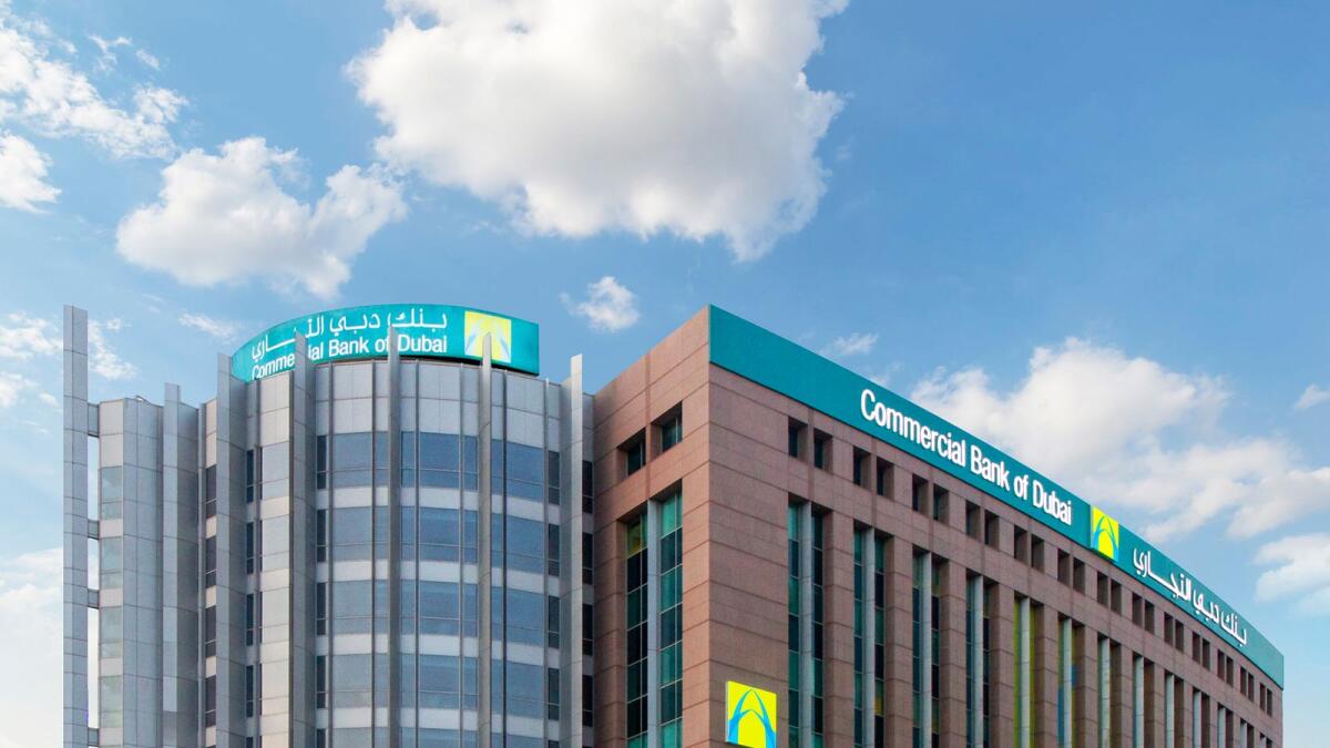 Commercial Bank of Dubai Headquarters and proving its platform.